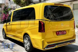 BodyKit für Mercedes V-Klasse W447 Vito 2014- US Design Stoßstange Kühlergrill Motorhaube-image-6211432