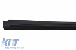 BodyKit für Mercedes W117 C117 CLA 13-18 MOPF CLA45 Look Seitenschweller Endrohre-image-6050156