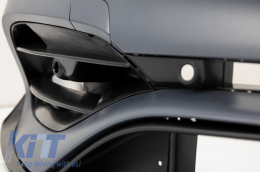 BodyKit für Mercedes W176 12-18 A45 Look Stoßstange Kühlergrill Auspuff Endrohe-image-6049629