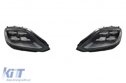 Bodykit für Porsche Cayenne 9Y0 2018-2023 Umbau auf 2024er-Look Stoßstange Scheinwerfer-image-6127721