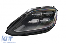 Bodykit für Porsche Cayenne 9Y0 2018-2023 Umbau auf 2024er-Look Stoßstange Scheinwerfer-image-6127722