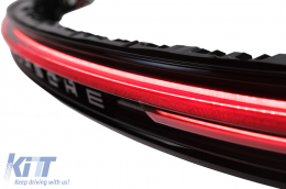 Bodykit für Porsche Cayenne 9Y0 2018-2023 Umbau auf 2024er-Look Stoßstange Scheinwerfer-image-6127728