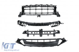 Bodykit für Porsche Cayenne 9Y0 2018-2023 Umbau auf 2024er-Look Stoßstange Scheinwerfer-image-6127732