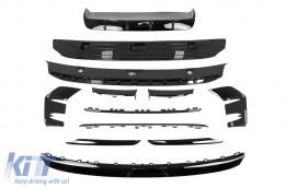 Bodykit für Porsche Cayenne 9Y0 2018-2023 Umbau auf 2024er-Look Stoßstange Scheinwerfer-image-6127733