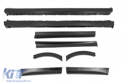 Bodykit für Porsche Cayenne 9Y0 2018-2023 Umbau auf 2024er-Look Stoßstange Scheinwerfer-image-6127753