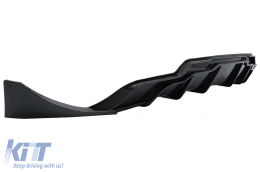 Bodykit für Tesla Model 3 17+ Frontstoßstange Lippe Diffusor Seitenschweller Kohlenstoff Look-image-6086832
