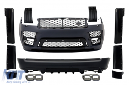 BodyKit für Vogue IV L405 13-17 Stoßstange Mittelgrill Seitenschweller Tipps SVO-image-6027221
