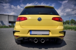 Bodykit für VW Golf 7 VII 5G1 12-17 R400 Look Stoßstange Abgassystem-image-6040914