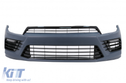 Bodykit für VW Scirocco Mk3 III 08-14 R-Look LED DRL Stoßstange Luftverteiler-image-6021407