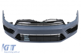 Bodykit für VW Scirocco Mk3 III 08-14 R-Look LED DRL Stoßstange Luftverteiler-image-6021409