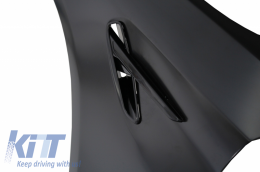 Bodykit mit Vordere Kotflügel Schwarz für BMW 5er G30 2017+ M5 Look-image-6071761