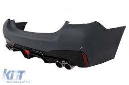 Bodykit Motorhaube für BMW 5er F10 10-17 Umbau auf G30 LCI M5 Design Kotflügel-image-6100692