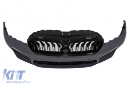 Bodykit Motorhaube für BMW 5er F10 10-17 Umbau auf G30 LCI M5 Design Kotflügel-image-6100705
