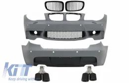 image-0-BodyKit pour BMW 1 E81 E87 04-11 M Look & Conseils d'échappement Carbone Fibre