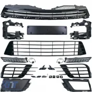 Bodykit R-look Stoßstange, Seitenschweller, Kühlergrill, DRL, geeignet für VW Scirocco III Facelift 14-17-image-6209017