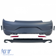 Bodykit R-look Stoßstange, Seitenschweller, Kühlergrill, DRL, geeignet für VW Scirocco III Facelift 14-17-image-6209018