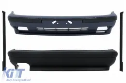 image-75-Bodykit Stoßstange für BMW 5er E34 Sedan Touring 1987-1995 Zierleisten M5-Design
