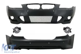 image-25-Bodykit Stoßstange für BMW 5er E60 LCI 2007-2010 M-Technik Design PDC18 mm