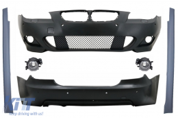 image-14-Bodykit Stoßstange für BMW 5er E60 LCI 2007-2010 M-Technik Design PDC18 mm
