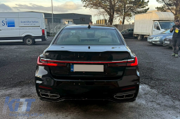 Bodykit Stoßstange für BMW 7er F01 08-15 Umbau G70-Look Scheinwerfer Haube-image-6126987