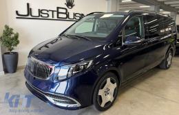 Bodykit Stoßstange für Mercedes V-Klasse W447 2014-03.2019 2020 Design Kühlergrill-image-6127961