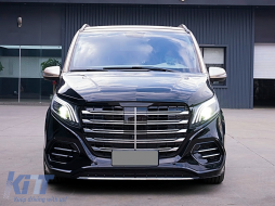 Bodykit Stoßstange für Mercedes Vito 2016–2023 Umbau auf 2024 V-Design Kühlergrill-image-6127566
