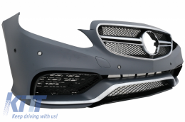 Bodykit Stoßstange für Mercedes W212 Facelift 13-16 E63 Look Seitenschweller Endrohre-image-6045411