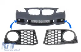 image-20-Bočne Maske Svjetla za maglu Poklopci lijevo/desno prikladno za BMW serije 5 F10 F11 (2010-up) Samo M-Technik dizajn branik