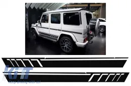 image-69-Bočne naljepnice Naljepnica Vinyl crna pogodna za MERCEDES G-klasa W463 (1989-2017) Black Pearl A-Design