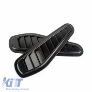 Bonnet Air Vent suitable for BMW GTR Style 33 x 11 x 1.5cm Black 2 Pcs-image-6310784