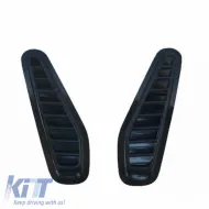 Bonnet Air Vent suitable for BMW GTR Style 33 x 11 x 1.5cm Black 2 Pcs-image-6311665