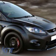 Bonnet Air Vent suitable for BMW GTR Style 33 x 11 x 1.5cm Black 2 Pcs-image-6311672