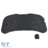 image-24-Bonnet insulation mat with clips for VW Polo 9N3 05—09