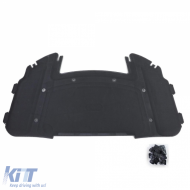 image-2-Bonnet insulation mat with clips suitable for BMW 3 Series E90 E91 E92 E93
