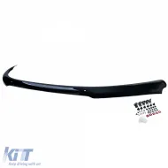Bonnet Protector Stone Chip Shield Black for Ford Ranger T7 T8 2015-2022-image-6327548