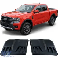 image-67-Bonnet Scoop Set Black suitable for Ford Ranger T9 from 2022