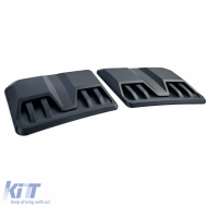 Bonnet Scoop Set Black suitable for Ford Ranger T9 from 2022-image-6211255