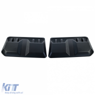 Bonnet Scoop Set Black suitable for Ford Ranger T9 from 2022-image-6211258