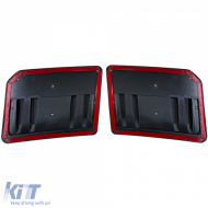 Bonnet Scoop Set Black suitable for Ford Ranger T9 from 2022-image-6211259
