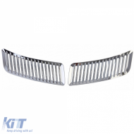 Bonnet ventilation grille set chrome for Mercedes Sprinter W906 VW Crafter 2E 2F