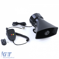 Bootspeakern mit eingebauter US-Polizei-Sirene und Intercom-Funktion-image-6191048