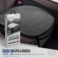 Bottom Seat Cushion Suitable for Otom From Linen Fabric Smoke Grey CBLN-102 1 Piece