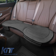 Bottom Seat Cushion Suitable for Otom With Front Pockets from Linen Fabric Smoke Grey CRLN-102 1 Piece