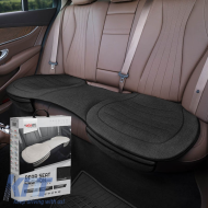 Bottom Seat Cushion Suitable for Otom With Front Pockets from Linen Fabric Black CRLN-101 1 Piece