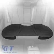 Bottom Seat Cushion Suitable for Otom With Front Pockets from Linen Fabric Black CRLN-101 1 Piece-image-6313470