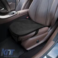 Bottom Seat Cushion with Front Pocket Otom from Linen Fabric Black CBLN-101 1 Piece-image-6312453