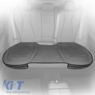 Bottom Seat Cushion With Front Pockets Otom From Linen Fabric Smoke Grey CRLN-102 1 Piece-image-6312509