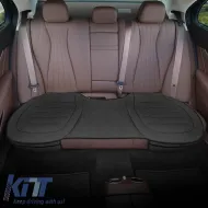 Bottom Seat Cushion with Front Pockets Otom from Linen Fabric Black CRLN-101 1 Piece-image-6312525