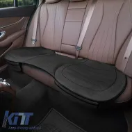 Bottom Seat Cushion with Front Pockets Otom from Linen Fabric Black CRLN-101 1 Piece-image-6312526