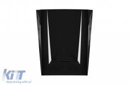 Brabus-Stil Haubenlufteinlass geeignet für Mercedes G-Klasse W463 1989-2017, glänzend schwarz-image-6265519